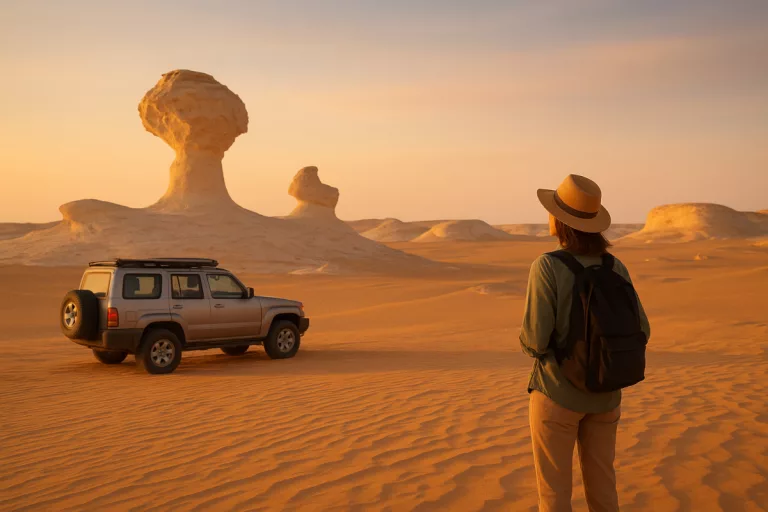 Desierto Blanco de Egipto