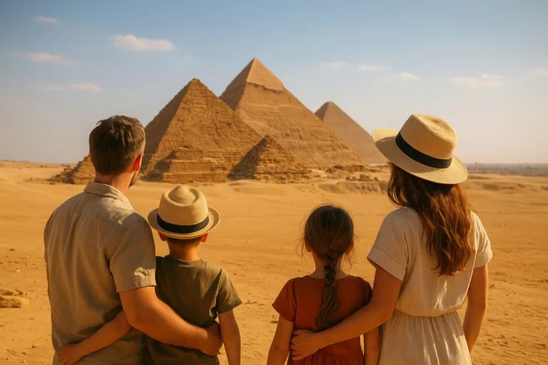 Egipto en familia, viajar con niños