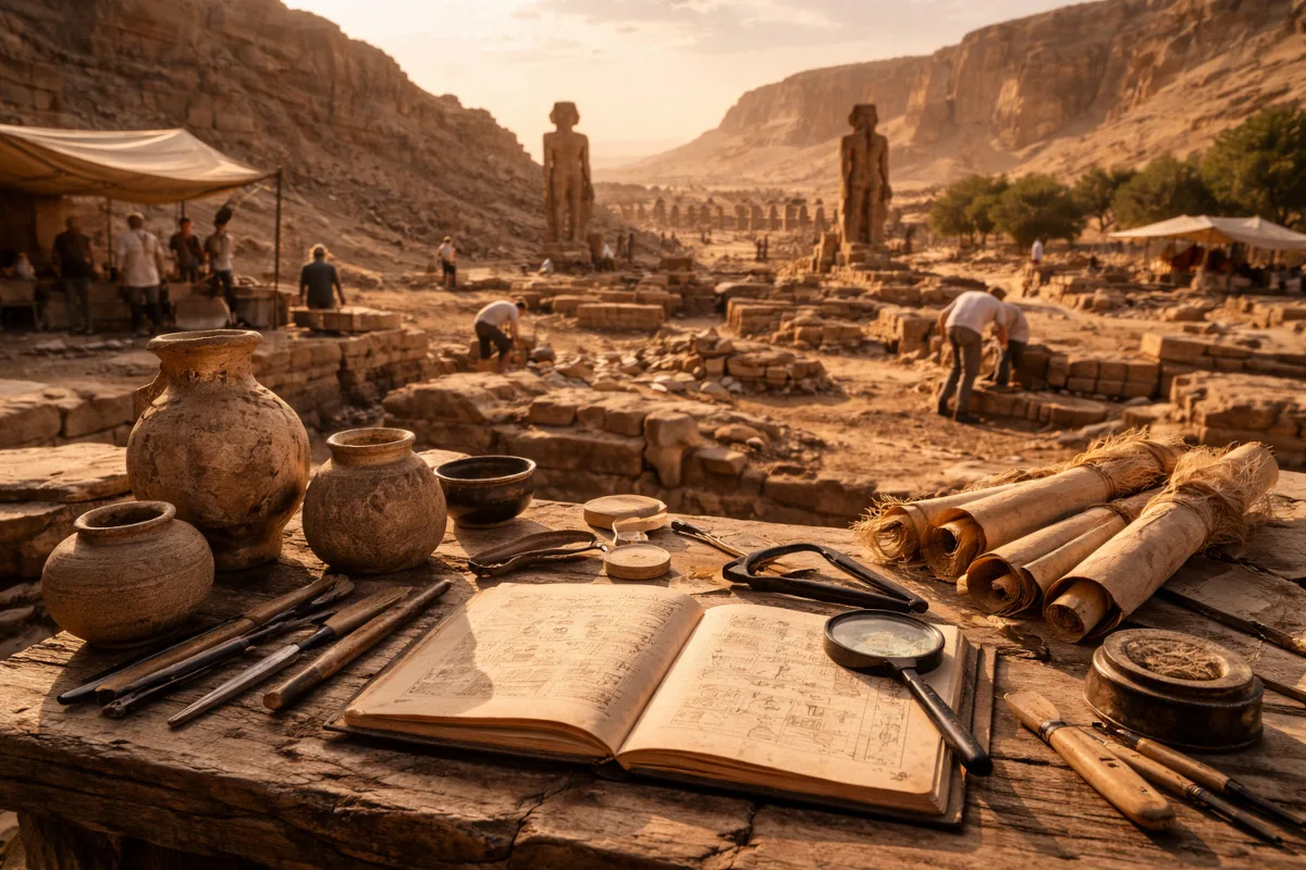 Arqueología en Egipto