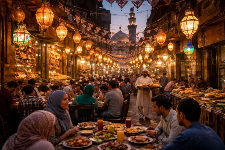Egipto vibra de noche durante el Ramadán