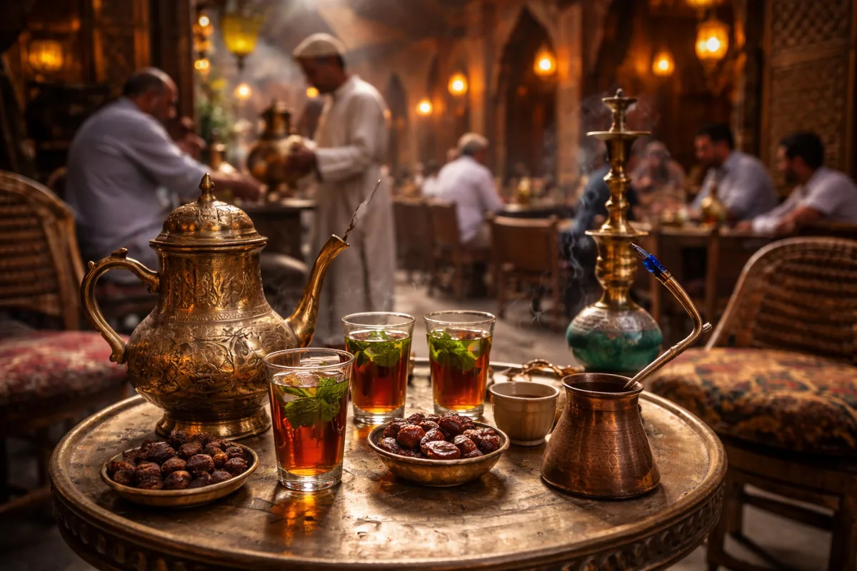 El ritual del té en Egipto