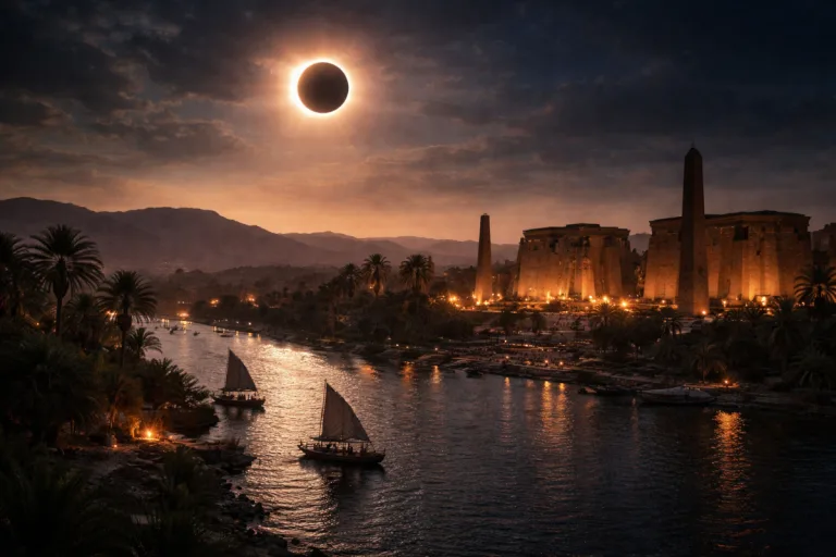 Eclipse solar total en Luxor 2027
