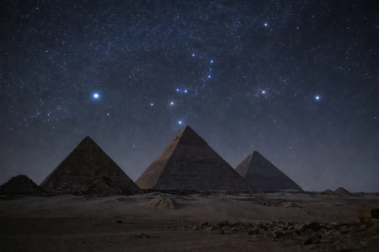 ¿Están las pirámides de Egipto alineadas con las estrellas?