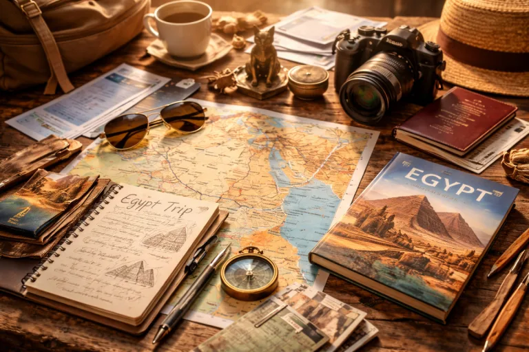 Preparar un viaje a Egipto