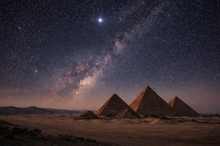 Cómo ha cambiado el cielo de Egipto