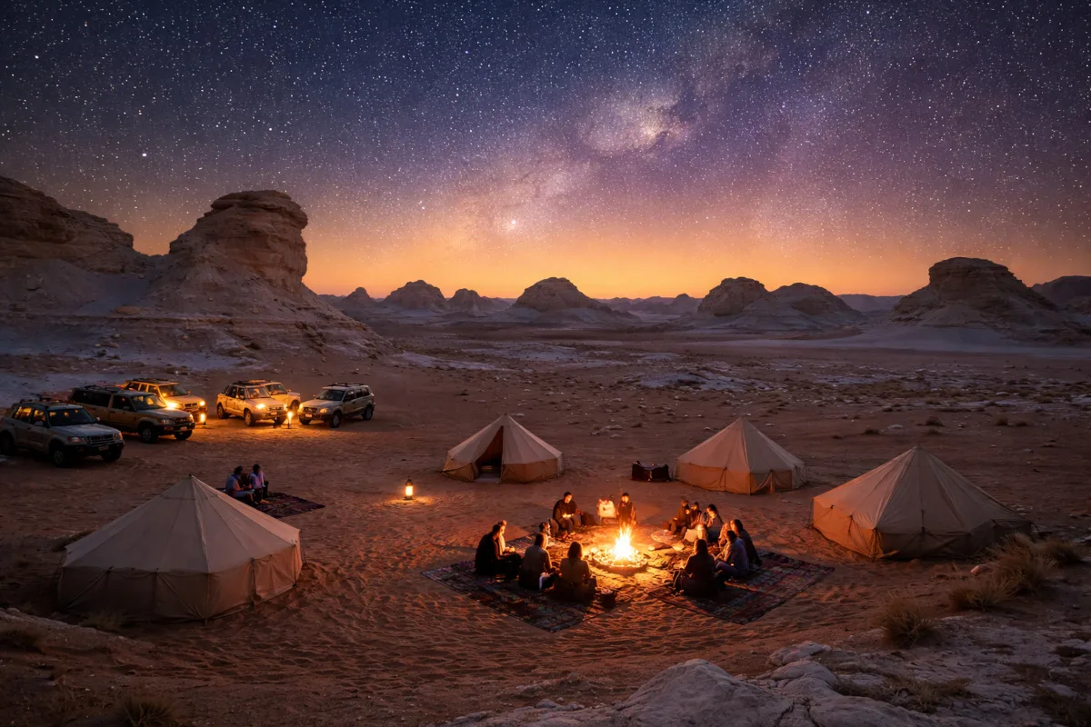 Viajar al desierto egipcio por primera vez