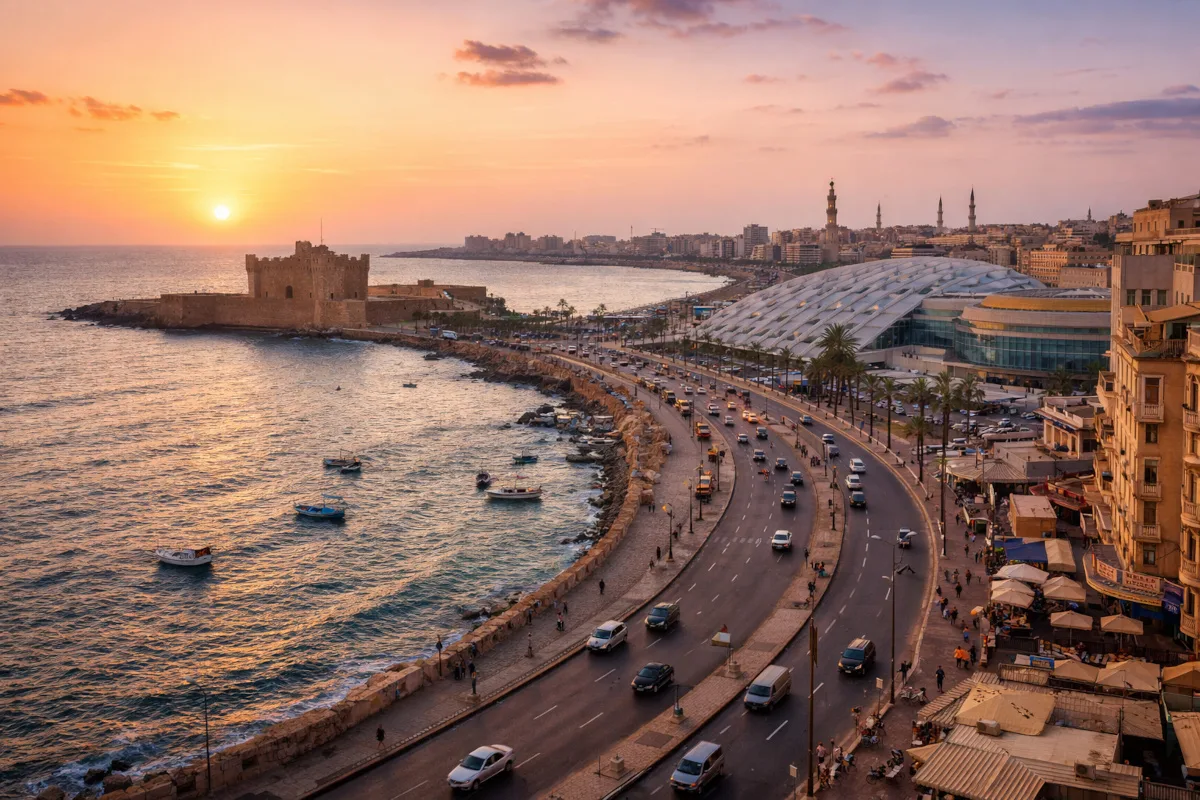 Alejandría: la ciudad mediterránea