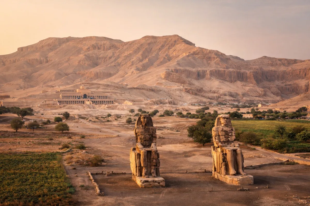 La orilla occidental de Luxor