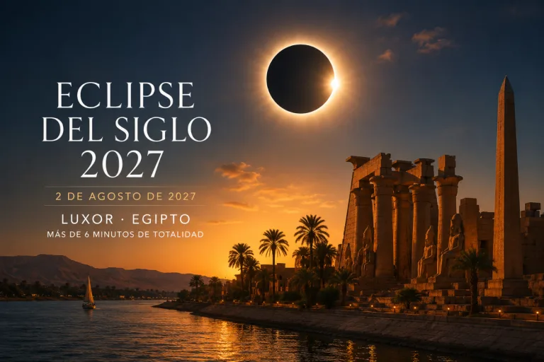 Eclipse solar 2027 en Egipto